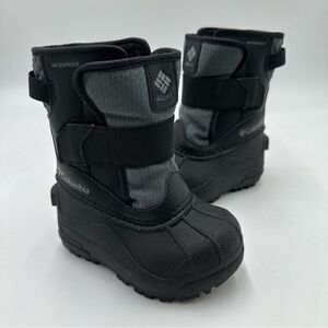 Columbia Bugaboot Celsius Toddler Boots Size 7 Waterproof Winter Black